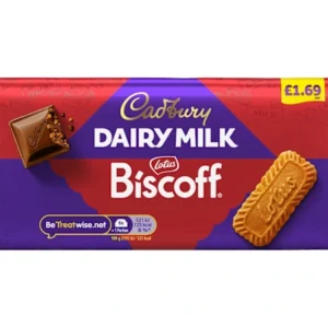 Cadbury Dairy Milk Biscoff Chocolate 95g