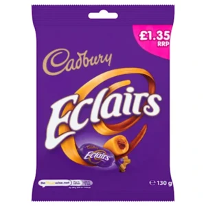 Cadbury Eclairs Sugar Confectionery 130g