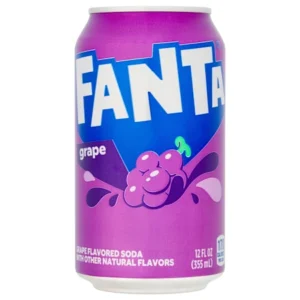 Fanta Grape Flavoured Soda 355ml
