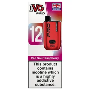 IVG Pro Red Sour Raspberry 12ml