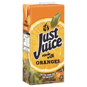 Just Juice 100% Pure Orange Juice From Concentrate 1 Litre