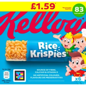 Kellogg's Rice Krispies 6 X 20g (120g)