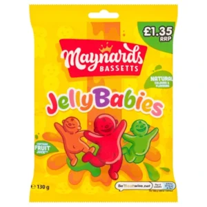 Maynards Bassetts Jelly Babies 130g