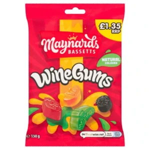 Maynards Bassetts Wine Gums Candy 130g