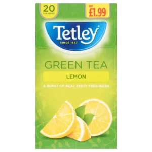 Tetley Green Tea Lemon 40g