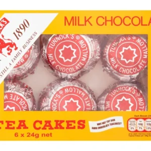 Tunnock's Milk Chocolate Tea Cakes 6 x 24g