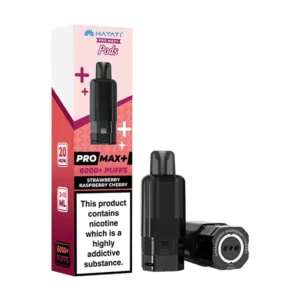 Strawberry Raspberry Cherry Hayati Pro Max Plus 6000 Pods